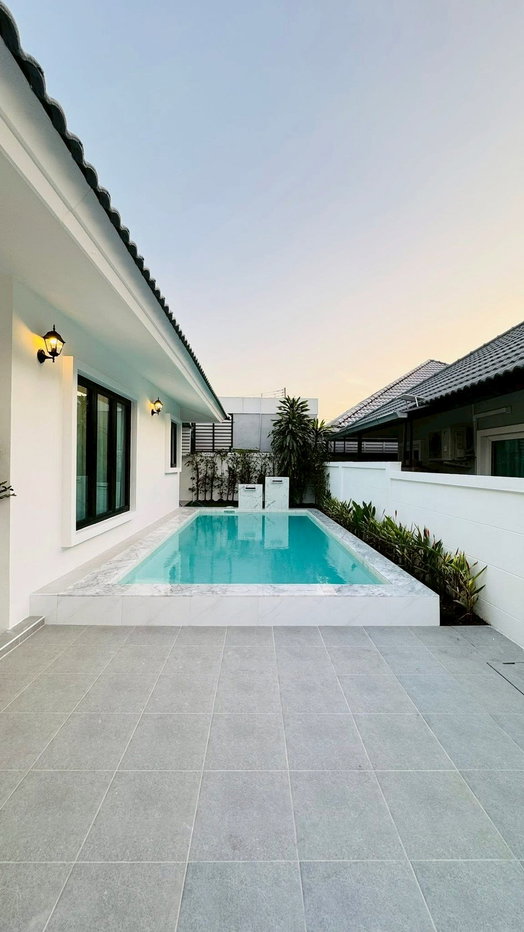 รูป บ้านเดี่ยวพร้อมสระว่ายน้ำส่วนตัว ใกล้เมืองพัทยาติดHighWay36 - รูปที่ 16/20