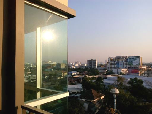 รูป ให้เช่า ยูดีไลท์ รัตนาธิเบศร์ ห้องมุมทิศใต้ พื้นที่ 41ตรม. 1 ห้องนอนกว้าง วิวสวน สงบ ระเบียงเปิด2ด้าน - รูปที่ 7/12