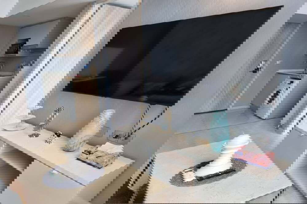 รูป 🔥 สำหรับเช่า !! ชั้นสูง 25++, ห้องหายาก!! Code C20240900039....KnightsBridge Prime Sathorn, 1 ห้องนอน Duo, 1 ห้องน้ำ, แต่งครบ, พร้อมเข้าอยู่ 📣📣 - รูปที่ 5/8