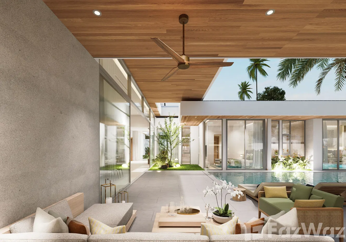 รูป ขาย วิลล่า 4 ห้องนอน ในโครงการ ในหานบ้านบัว 5642986 - รูปที่ 3/44