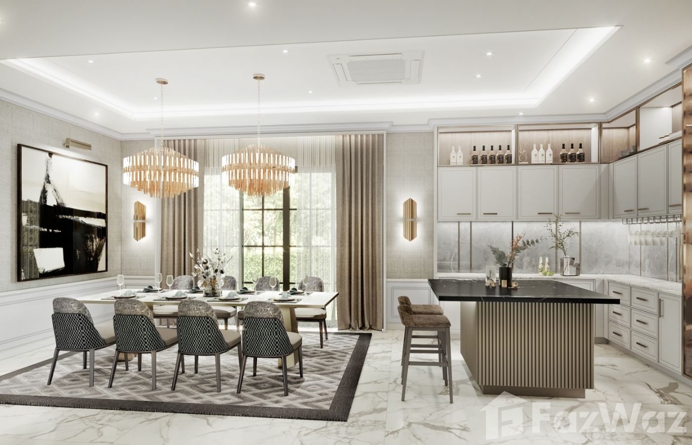 รูป ขาย บ้านเดี่ยว 5 ห้องนอน ในโครงการ มนต์เสน่ห์ ราชพฤกษ์-แจ้งวัฒนะ 1973045 - รูปที่ 3/6