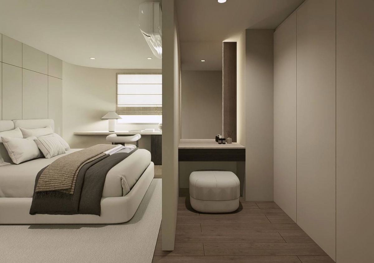 รูป ขายคอนโด 2 ห้องนอน วิวดอย บนถนนห้วยแก้ว ใกล้นิมมาน คูเมืองเชียงใหม่ โทร 082-389-9314 บู - รูปที่ 4/13