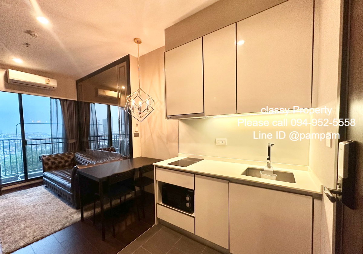 รูป *** ให้เช่าคอนโด : ซี เอกมัย 1 ห้องนอน ห้องสวย  เฟอร์ครบบิวท์อิน วิวไม่บล็อค (C Ekkamai) *** - รูปที่ 4/17