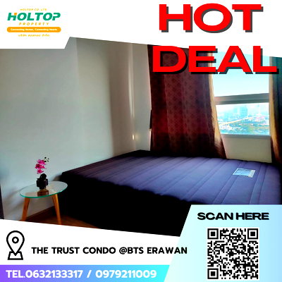 Condos for rent Paolo Hospital Phrapradaeng : #R9496 🎉 020369 Condo for Rent: The Trust Condo @BTS Erawan