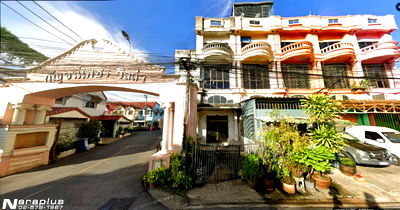 อาคารพาณิชย์ เขตดอนเมือง : 69020088 : ขายอาคารพาณิชย์ 4 ชั้น 2 คูหา พร้อมดาดฟ้าขนาดใหญ่ บนที่ดินขนาด 42 ตร.ว. หน้าหมู่บ้านกัญจน์เพชร วิลล่า ประชาอุทิศ 17 ดอนเมือง พื้นที่เยอะ