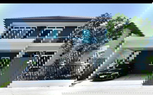 รูปภาพ "HR3259ให้เช่าบ้านเดี่ยว มัณฑนา 2 บางนา กม.7 ตกแต่งหรู พร้อมเข้าอยู่ ทำเลศักยภาพใกล้ Mega Bangna เพียง 700 เมตร ตกแต่ง Build-in ทั้งหลัง