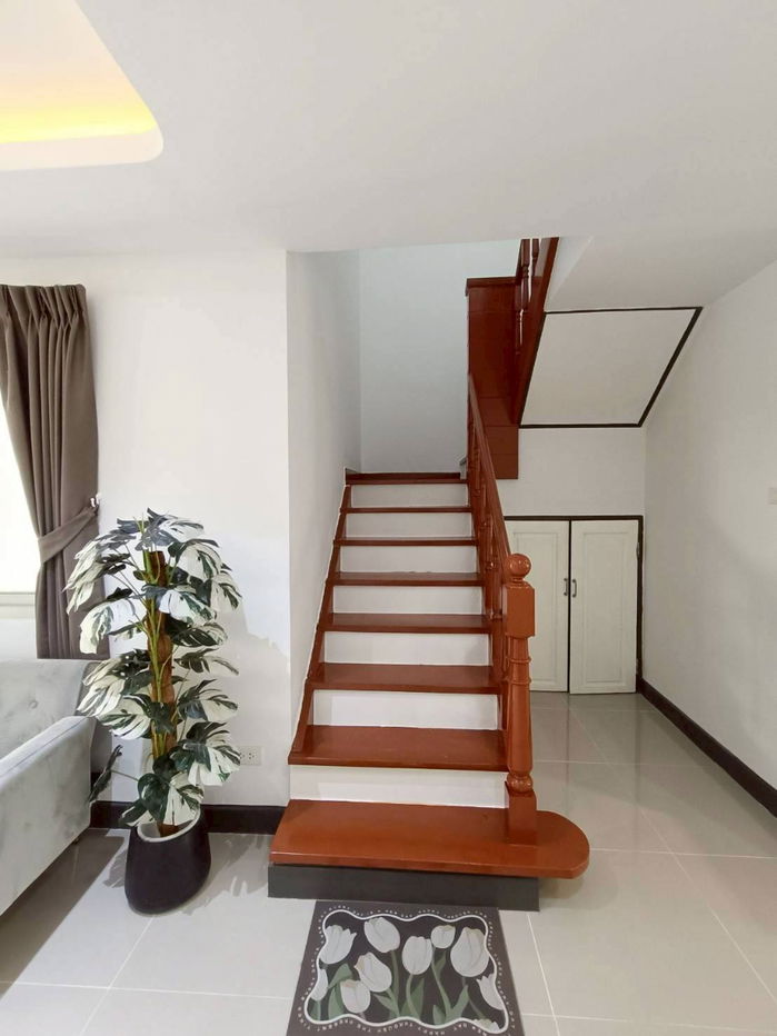 รูป ทาวน์เฮ้าส์สวยสภาพนางฟ้า!  รีโนเวทใหม่ แถมเฟอร์ฯ พร้อมอยู่ หมู่บ้านแมกไม้มิ่งเมือง ซ.สุเหร่าคลองหนึ่ง คลองสามวา  - รูปที่ 13/21