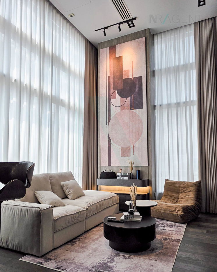 รูป 🎊 ให้เช่าคอนโด คอนเนอร์ ราชเทวี อาคาร 1 ชั้น 10 Duplex ขนาด 51 ตรม ใกล้ BTS ราชเทวี - รูปที่ 5/8