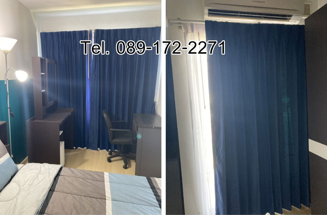 รูป Call : 089-172-2271 ให้เช่า Condo Iris Avenue อ่อนนุช-ลาดกระบัง ใกล้ Airport Link ลาดกระบัง 28 ตารางเมตร ชั้น 8 ตึก 2 ตกแต่งครบ - รูปที่ 3/13