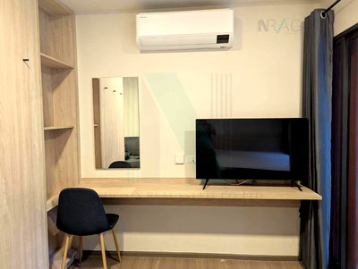 Condos for rent : 🎉 For Rent Condo THE MUVE BANGNA Building B, Floor 2,Studio, Room size 24 sqm