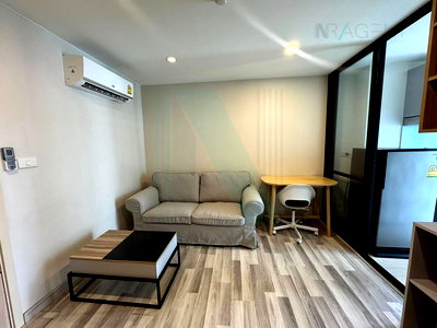 คอนโดให้เช่า : 🎉 ให้เช่าคอนโด เดอะ คิวบ์ พรีเมียม รัชดา 32  อาคาร 1 ชั้น 5 1 ห้องนอน ขนาด 30 ตรม ใกล้ ศูนย์อาหารรัชดา 32