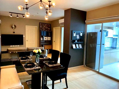 Condos for rent : *** Condo for rent : Supalai Veranda Rama 9 2 bedrooms 2 Bathrooms High floor Fully furnished  Digital door lock***