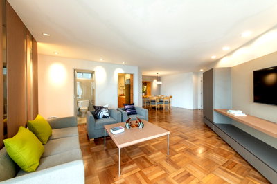 คอนโดให้เช่า : Bangkok Garden Apartment For Rent (Yearly)