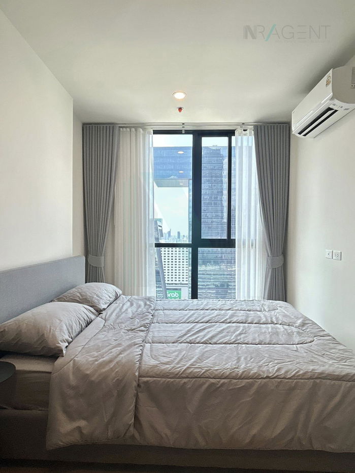 รูป 🔺 ให้เช่าคอนโด นิว ดิสทริค อาร์ 9 อาคาร R ชั้น 31 1 ห้องนอน ขนาด 30 ตรม ใกล้ MRT พระราม 9 - รูปที่ 6/8