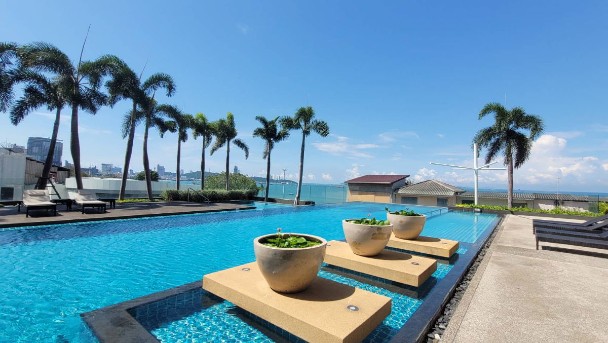 รูป ⛵ Northshore ⛵ Direct Sea view / 28F / 2bedrooms >> THB95,000/month彡 - รูปที่ 12/14