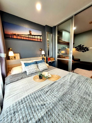 คอนโดให้เช่า : 🌟 Lumpini Onnut46 
Size 23 SQ.M Type 1 Bedroom 1 Bathroom On the 5thFloor Rental.8,000 THB