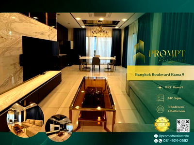 บ้านเดี่ยวให้เช่า : AB05936 - Bangkok Boulevard Rama 9