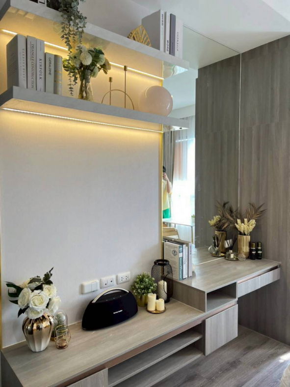 รูป ให้ เช่า คอนโด Knightsbridge Prime Onnut (ไนท์บริดจ์ ไพร์ม อ่อนนุช) 23 ตรม. ชั้น 33 วิวโค้งน้ำเจ้าพระยา - รูปที่ 7/11