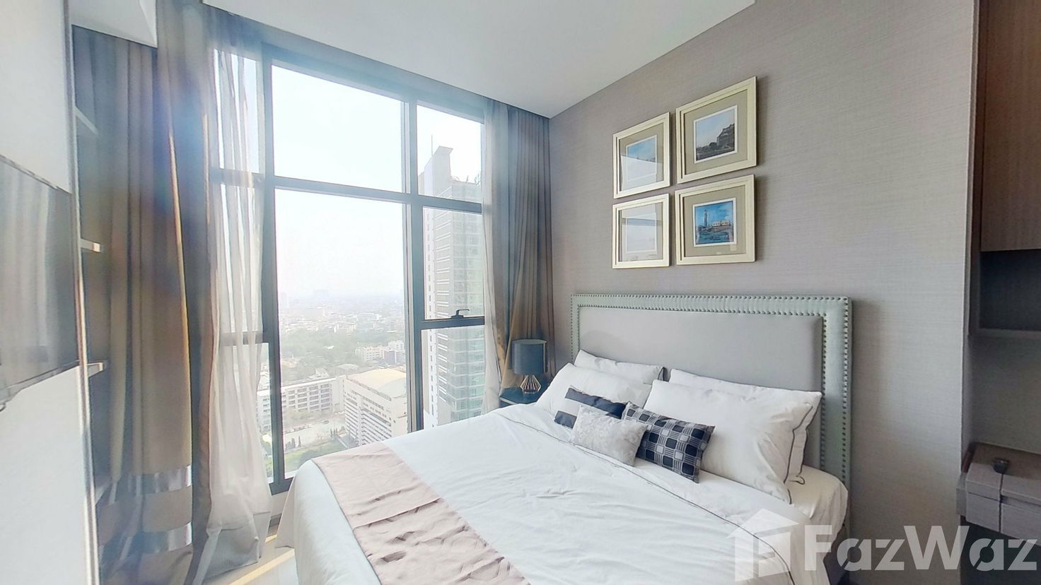 รูป คอนโดให้เช่า 2 ห้องนอน ในโครงการ เดอะ ดิโพลแมท สาธร 43222 - รูปที่ 2/8