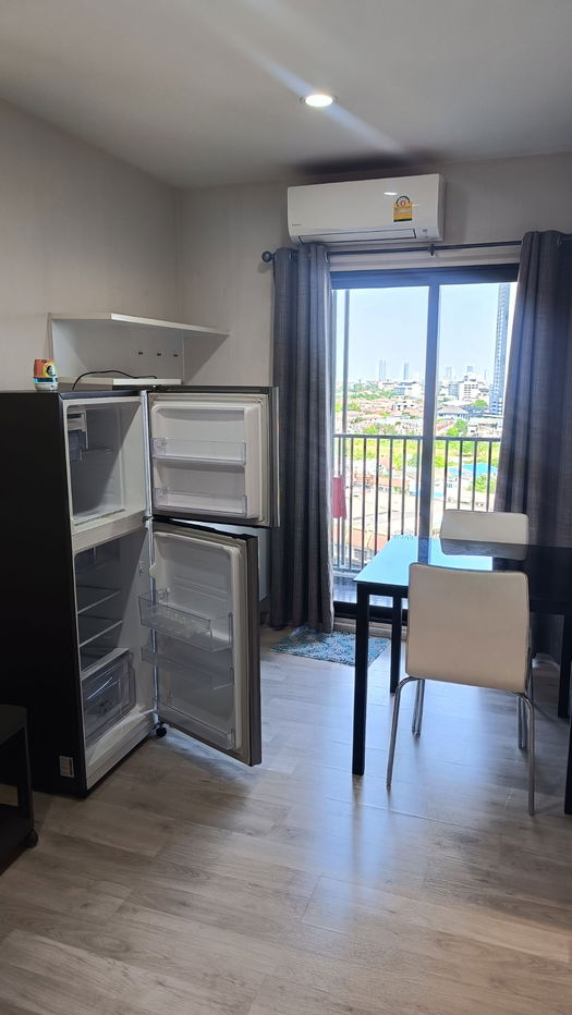 รูป ให้เช่าพลัม คอนโด เซ็นทรัล สเตชั่น เฟส1 26.49 ตร.ม.ชั้น12 ทิศตะวันออกเฉียงใต้ มีเครื่องซักผ้า 8,000 - รูปที่ 2/8