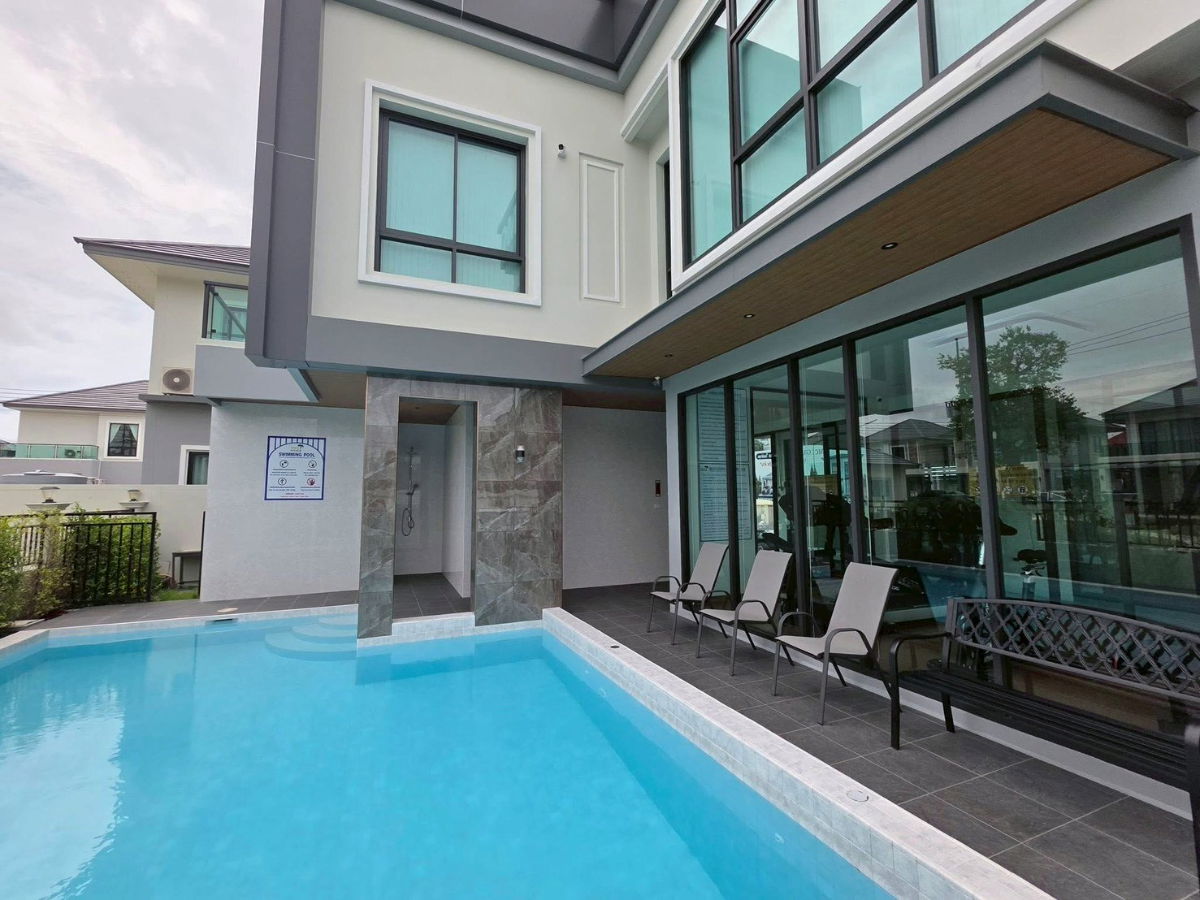 รูป บ้านเดี่ยว 2 ชั้น โครงการคุณภาพ The Grand 9 – ใกล้มอเตอร์เวย์ พัทยา - รูปที่ 17/20