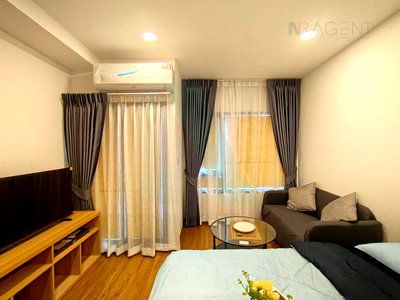 Condos for rent Bang Kapi : For Rent Condo THE LIVIN RAMKHAMHAENG Building 1, Floor 9,Studio, Room size 22 sqm