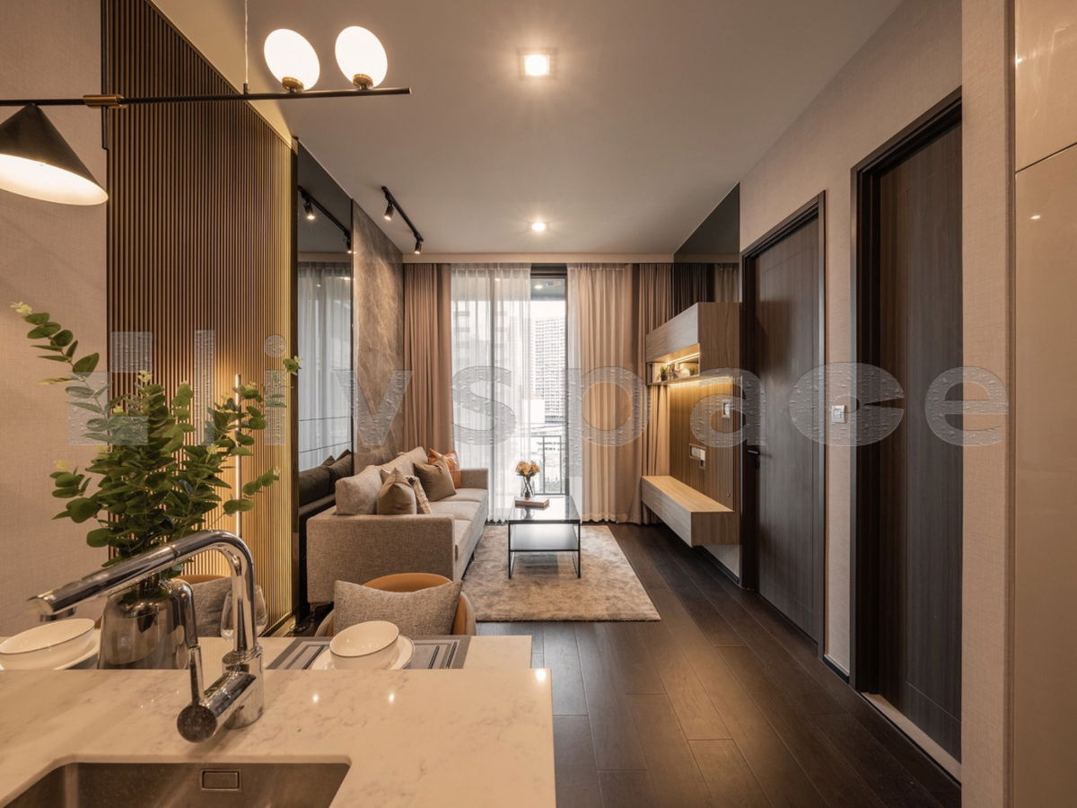 รูป ▚ LG205ツ ให้เช่า: Laviq Sukhumvit 57 1BR 44.5ตรม. 45K🏙️✨ ห้องสวยฟิล Hommie โปร่งโล่ง ไม่บล็อกวิว เห็นทั้งเมืองและพื้นที่สีเขียว เฟอร์ครบ! - รูปที่ 5/10