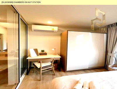 Condos for rent Sukhumvit 81 : DL24100369 Condo for rent, Chambers On Nut Station near BTS On Nut, ready to move in, call urgently 0656133286 LineID @534wlwof