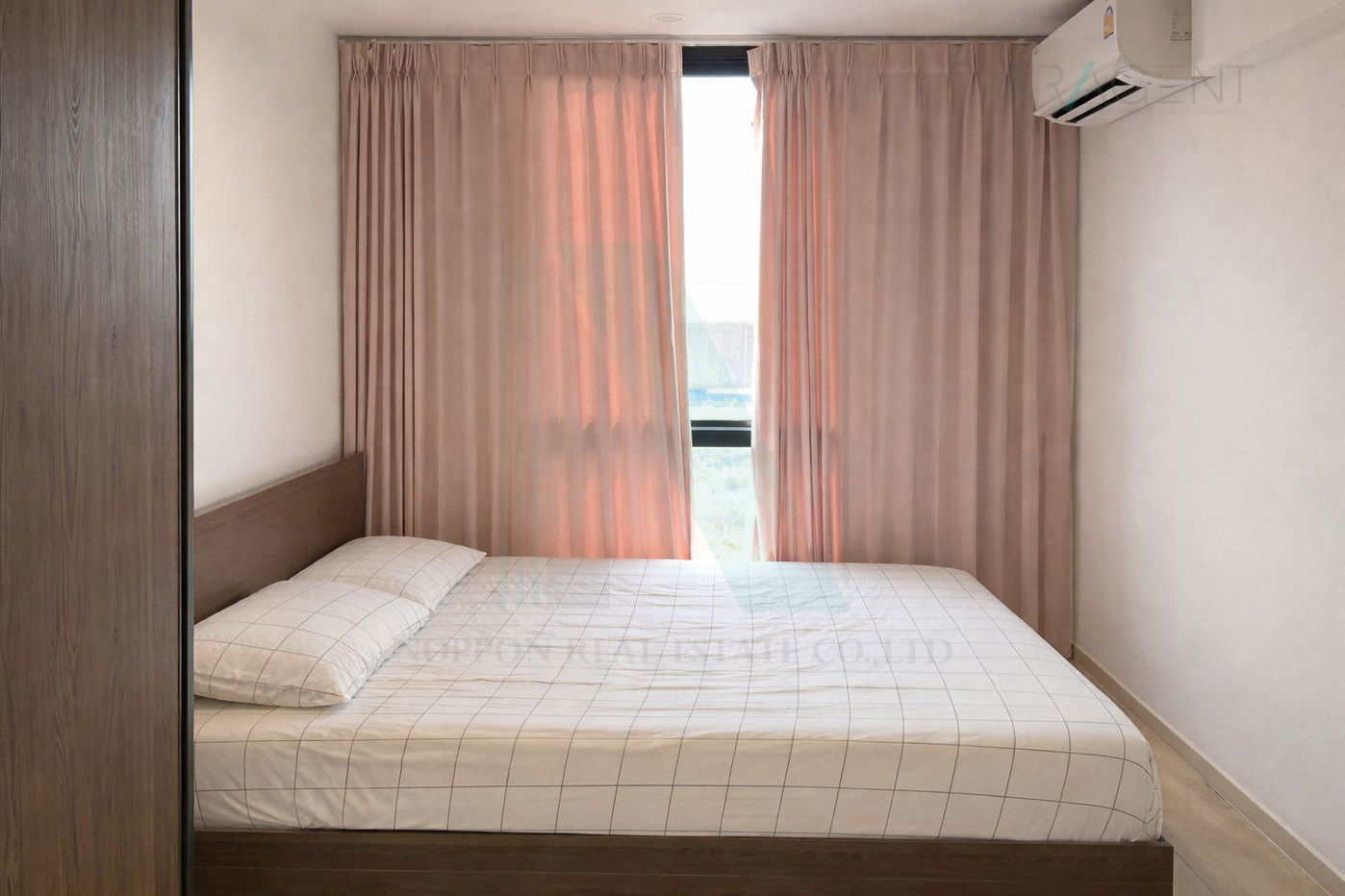 รูป 🚩 ให้เช่าคอนโด นิว ครอส คูคต สเตชัน อาคาร A ชั้น 5 1 ห้องนอน ขนาด 23 ตรม ใกล้ Makro Food Service ลำลูกกา - รูปที่ 6/8