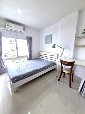 Condos for rent 3rd Infantryman Battalion 21st Infantry Regiment : Amata Condo Amata Nakorn, 6th fl, corner room,good view,safe