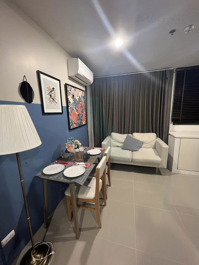 รูป ให้เช่าคอนโด เอ็กซ์ที ห้วยขวาง อาคาร 1 ชั้น 33 1 ห้องนอน ขนาด 30 ตรม ใกล้ The Street รัชดา - รูปที่ 4/8