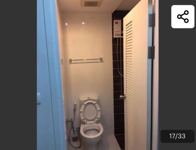 รูป 🌃 🌃 🌃 ปล่อยเช่า Condo A space me Bangna ห้อง Studio Type ขนาด 26 ตรม. ชั้ น 18 วิวเมือง 🌃 ห้องใกล้ลิฟท์🌃 🌃 🌃 - รูปที่ 4/17