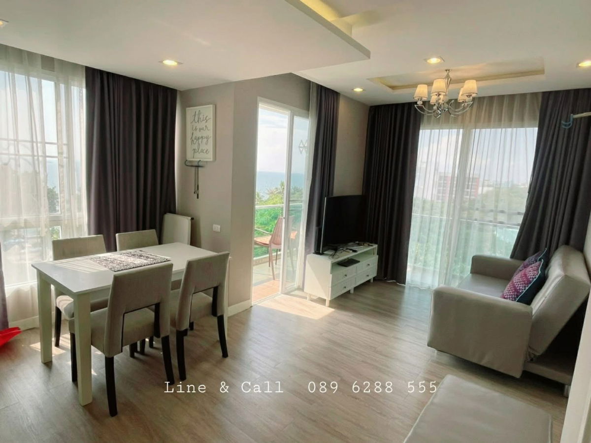 รูป ห้องใหญ่มุมหน้าวิวทะเล The Blu X bangsaen - รูปที่ 10/15