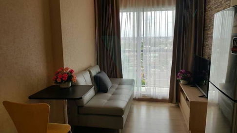 🚩 For rent condo BANGKOK HORIZON RATCHADA-THAPHRA Building H, Floor 11,1 bed room, Room size 28.00 sqm