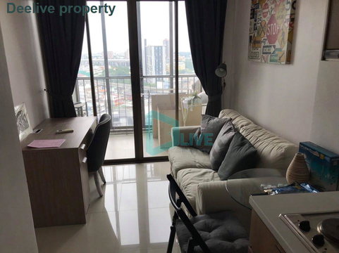 DL013437 ให้เช่าคอนโด ไอดีโอ มิกซ์ สุขุมวิท 103 (IDEO Mix Sukhumvit 103) ใกล้ BTS อุดมสุข พร้อมเข้าอยู่ โทรด่วน 0653619502 LineID @897iyzll