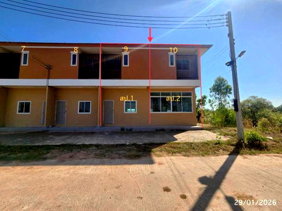 อาคารพาณิชย์ 57.8 ตร.วา เมืองมหาสารคาม มหาสารคาม 4M