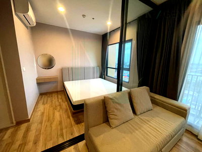 คอนโดให้เช่า : ให้เช่าคอนโด นิช โมโน สุขุมวิท-แบริ่ง อาคาร 1 ชั้น 10 1 ห้องนอน ขนาด 32.00 ตรม ใกล้ ห้างสรรพสินค้าอิมพีเรียลเวิลด์