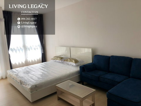 SHQQQ0 ให้เช่าคอนโด Supalai Veranda Ramkhamhaeng 30 ตร.ม. ชั้น 27 ตึก B line id : @livinglegacy