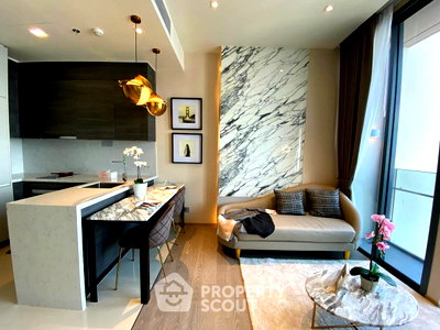 คอนโดให้เช่า : คอนโด 1-ห้องนอน ที่ ดิ เอส อโศก ใกล้ MRT สุขุมวิท (ID 513943)