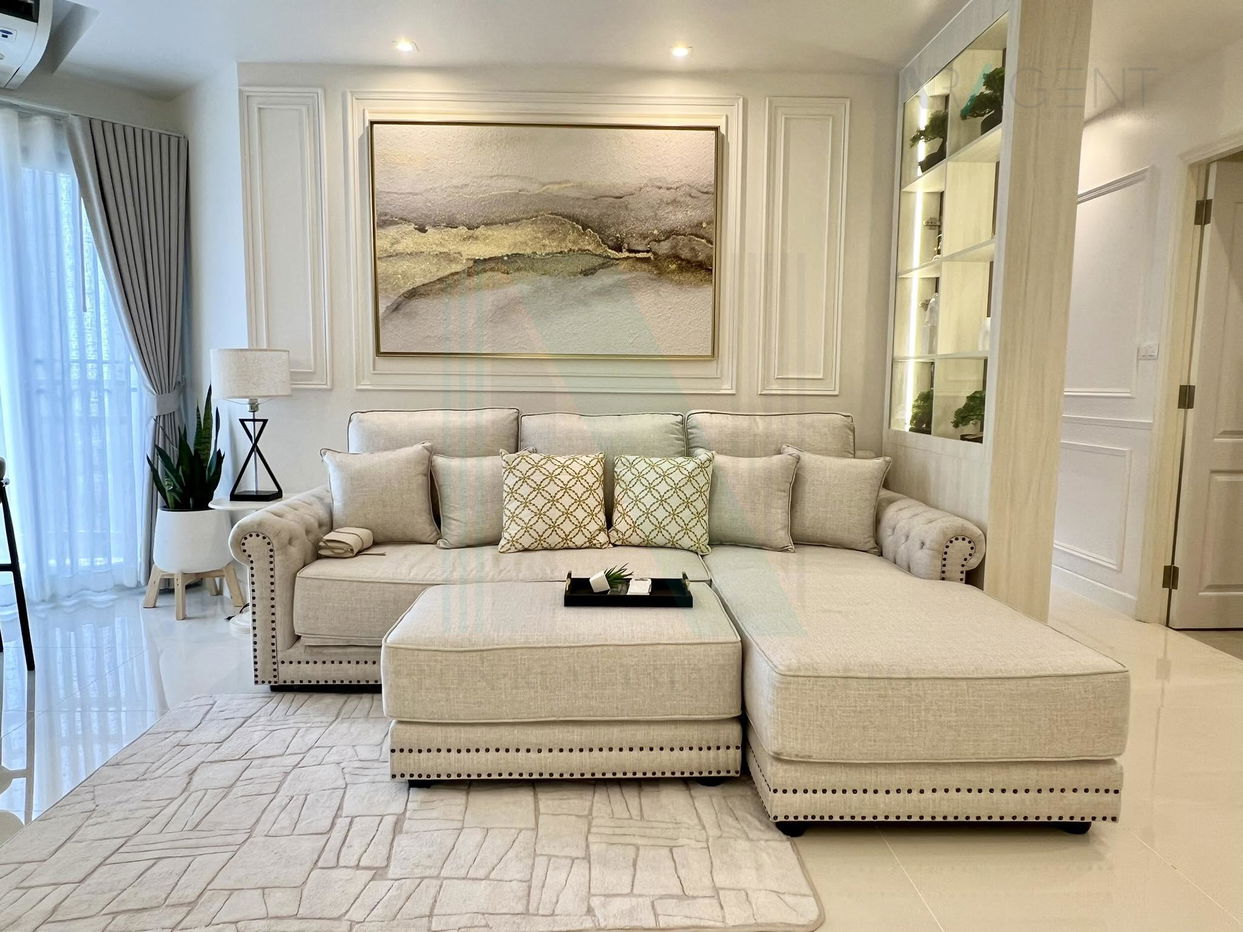 รูป 🔺 ให้เช่าคอนโด เบลล์ พาร์ค เรสซิเด้นซ์ อาคาร 1 ชั้น 17 2 ห้องนอน ขนาด 98 ตรม ใกล้ เซ็นทรัล พระราม 3 - รูปที่ 5/8