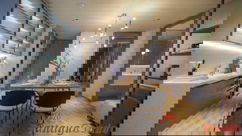 🛏️ 2 Bed - 🛁 2 Bath - 🏙️ Sea View - 🌏 FOREIGN name - 🏢 Arom Jomtien Pattaya - Ref: AROJ11