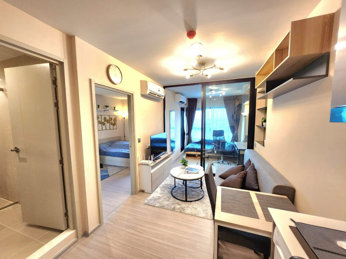 PFD-08069 For rent Aspire Erawan Prime 2 bedrooms, 35 sq m., 15th floor, next to BTS Chang Erawan.