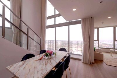 Condos for rent Raffles International College : The Forestier. 3beds 132sqm. Line id: @pfagent