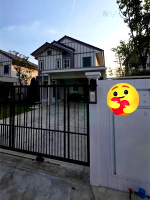 Houses for rent Raffles International College : 📌 For Rent 2-story House VILLAGGIO 3 SRINAKARIN - BANGNA 4 bedroom 3 bathroom