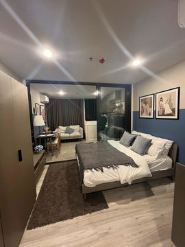 ให้เช่าคอนโด เอ็กซ์ที ห้วยขวาง อาคาร 1 ชั้น 33 1 ห้องนอน ขนาด 30 ตรม ใกล้ The Street รัชดา