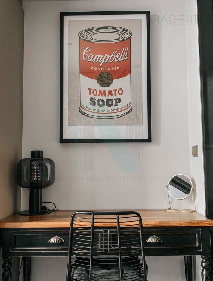 รูป ให้เช่าคอนโด วันไนน์ไฟว์ อโศก-พระราม 9 อาคาร A ชั้น 33 1 ห้องนอน ขนาด 27 ตรม ใกล้ เซ็นทรัล พระราม 9 - รูปที่ 8/8