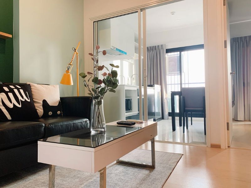 รูป 🌳🌳For rent For rent the tree sukhumvit 71🌳🌳 ห้องสวย พร้อมอยู่ แต่งสวย จัดเต็ม มีหลายห้องให้เลือกชม ID LINE : @190evxgl - รูปที่ 3/12