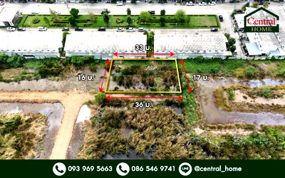 ที่ดิน สถาบันเทคโนโลยีแห่งเอเชีย (AIT) : ที่ดินเปล่า 165 ตร.วา คลอง 2 - คลองหลวง ราคาถูก