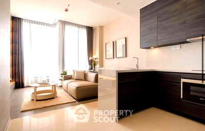 คอนโดให้เช่า : คอนโด 1-ห้องนอน ที่ ดิ เอส อโศก ใกล้ MRT สุขุมวิท (ID 1491151)