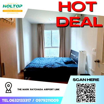 Condos for rent : #Z4835💥 040369 🔥Condo for Rent: The Mark Ratchada Airport Link